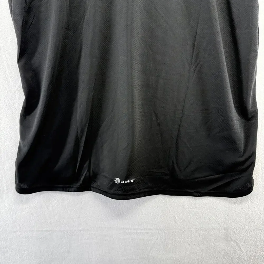 Adidas Shirt men's Large Black D4m Training Performance Lightweight Workout NEW - Picture 6 of 8